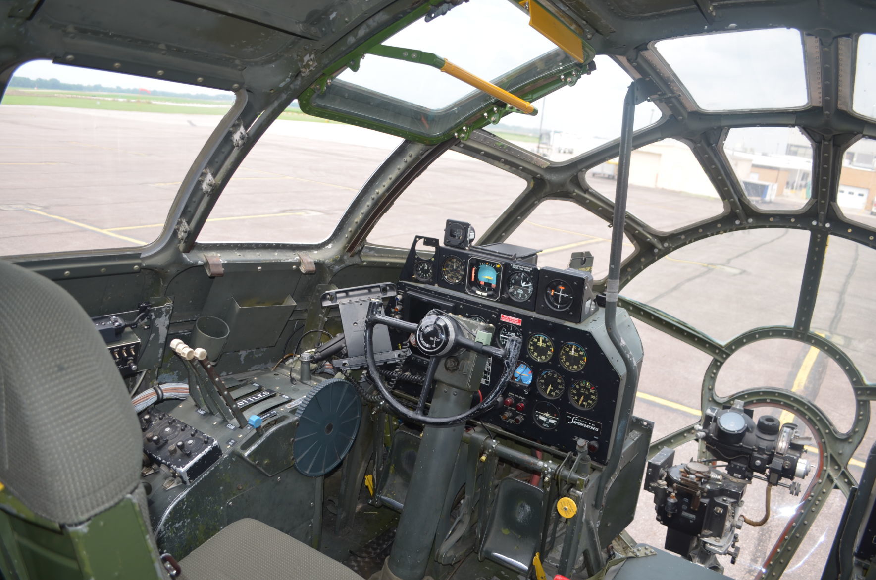 cockpit of FIFI